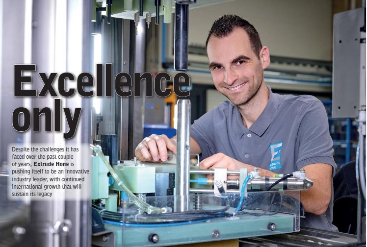 Extrude Hone erschien in der "Manufacturing Today"